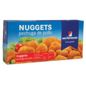 NUGGETS DE PECHUGA DE POLLO CONGELADA X 550G