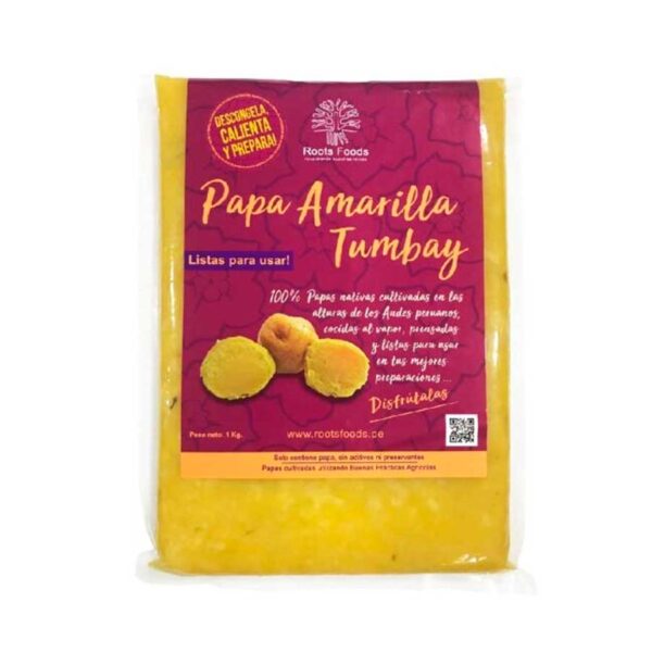 PAPA AMARILLA PRENSADA CONGELADA X1KG