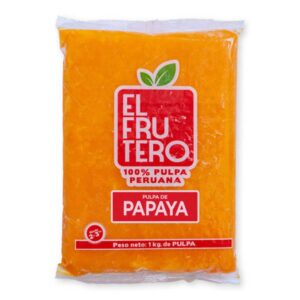 PULPA DE PAPAYA CONGELADA