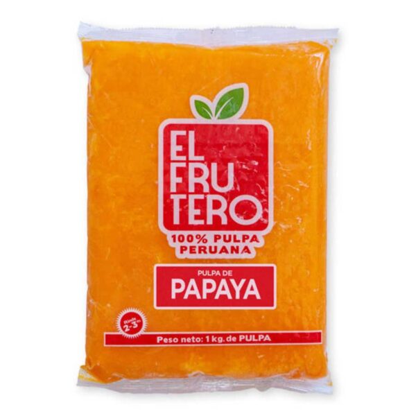 PULPA DE PAPAYA CONGELADA