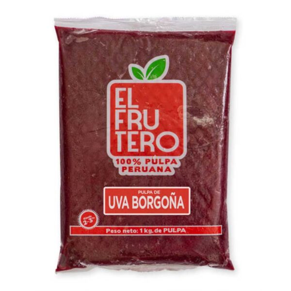 PULPA DE UVA BORGOÑA CONGELADA