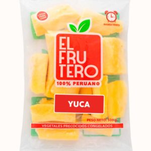 YUCA EN TROZOS CONGELADA X 500G