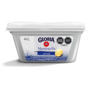 MANTEQUILLA GLORIA DE 400 GR