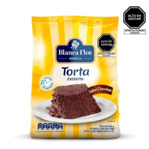 TORTA DE CHOCOLATE BLANCA FLOR X800G