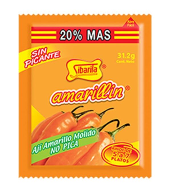 AMARILLIN SIN PICANTE SIBARTIA X 31.2 GR