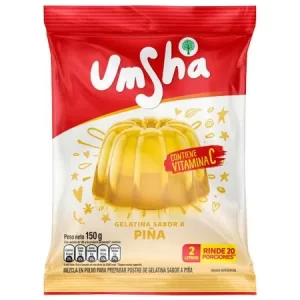 GELATINA UMSHA PIÑA X 150 GR