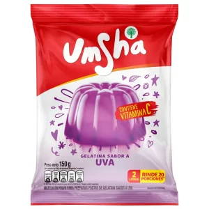 GELATINA UMSHA UVA X 150 GR