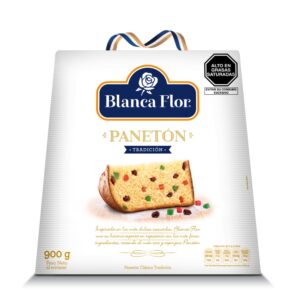 PANETON BLANCA FLOR CAJA X 900 GR