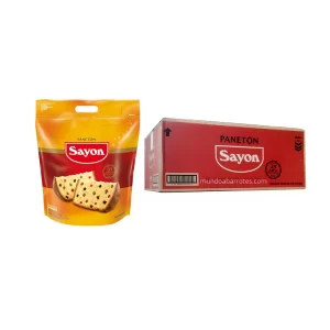 PANETON SAYON BOLSA X 6 UND X 900 GR