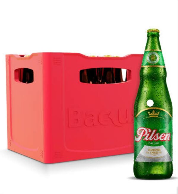 CERVEZA PILSEN CALLAO X 12 UND X 630 ML