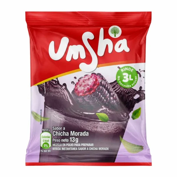 REFRESCO UMSHA CHICHA MORADA X 13 GR