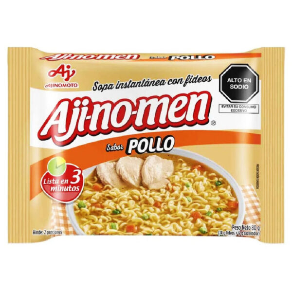 SOPA INSTANTANEA AJINOMEN POLLO X 86 GR