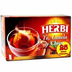 TE FILTRANTE DE CANELA Y CLAVO HERBI X 25 UND