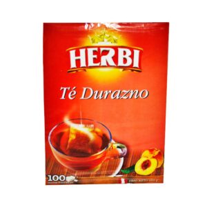 TE FILTRANTE DE DURAZNO X 100 UND