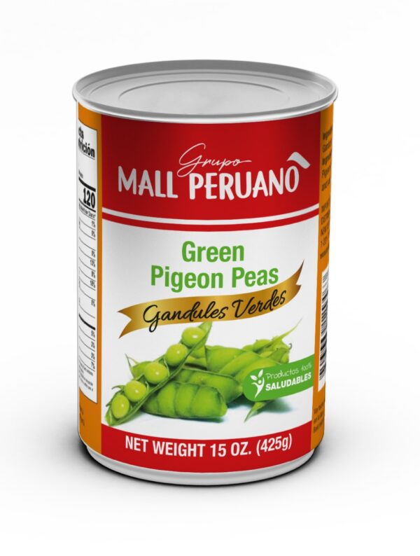 GANDUL VERDE EN AGUA Y SAL X 425 GR