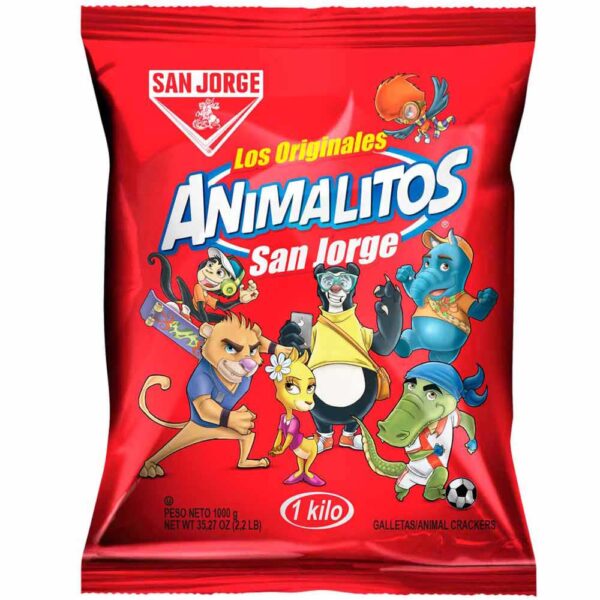 GALLETAS ANIMALITOS SAN JORGE X 1 KG