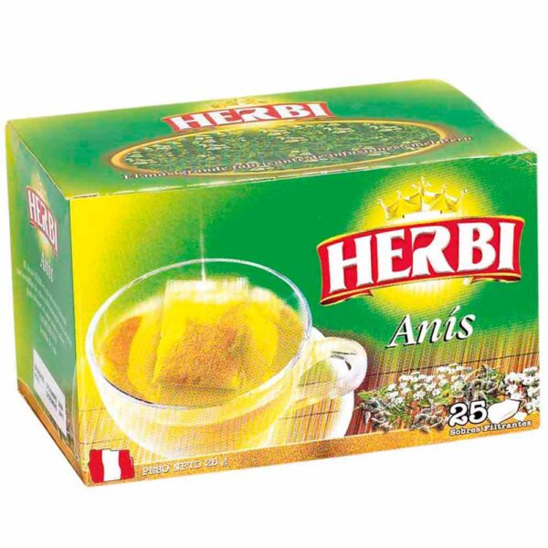 TE FILTRANTE DE ANIS HERBI X 25 UND