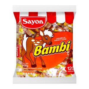 CARAMELO BAMBI SAYON X 120 UND
