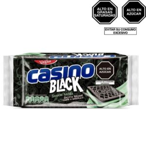 GALLETA CASINO BLACK MENTA X 6 UND