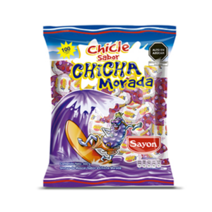 CHICLES CHICHA MORADA TWIST SAYON X 400 GR