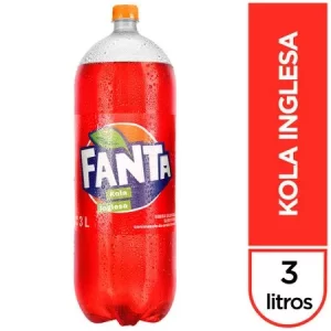 GASEOSA FANTA KOLA INGLESA X 3 LT