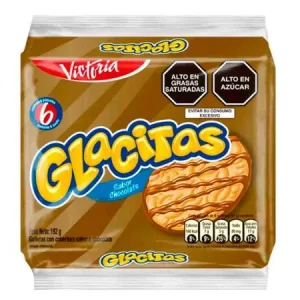 GALLETA GLACITAS CHOCOLATE X 6 UND