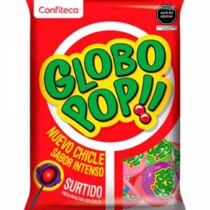 CHUPETIN GLOBO POP SURTIDO X 24 UND