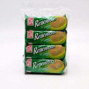 GALLETA RELLENITAS LIMON X 8 UND