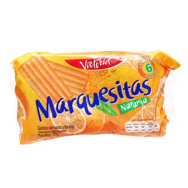 GALLETA MARQUESITA NARANJA X 6 UND