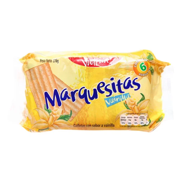 GALLETA MARQUESITA VAINILLA X 6 UND