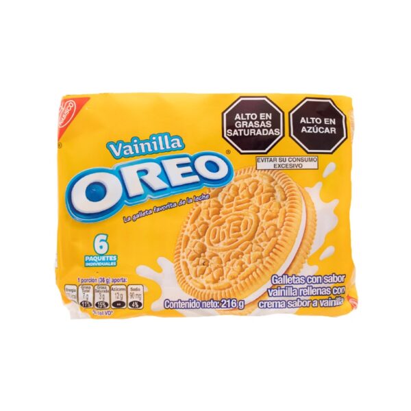 GALLETA OREO GOLDEN X 6 UND