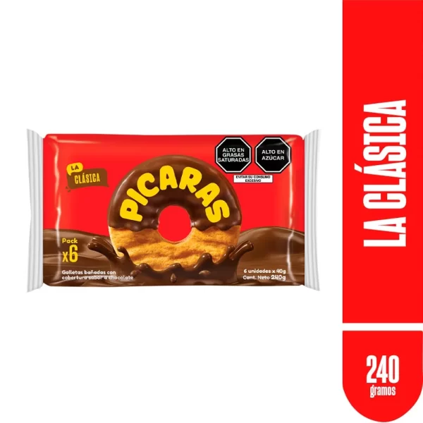 GALLETA PICARAS CLASICA X 6 UND
