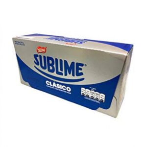 CHOCOLATE SUBLIME CLASICO X 24 UND