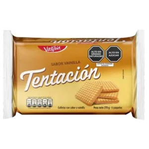 GALLETA TENTACION VAINILLA X 6 UND