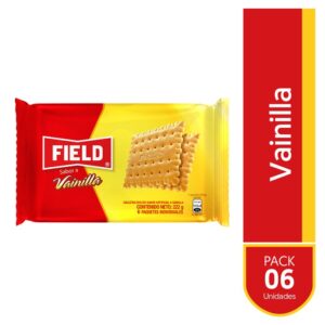 GALLETA VAINILLA FIELD X 6 UND
